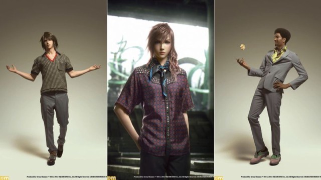 Final Fantasy Characters Are Now Modeling Italian Clothes