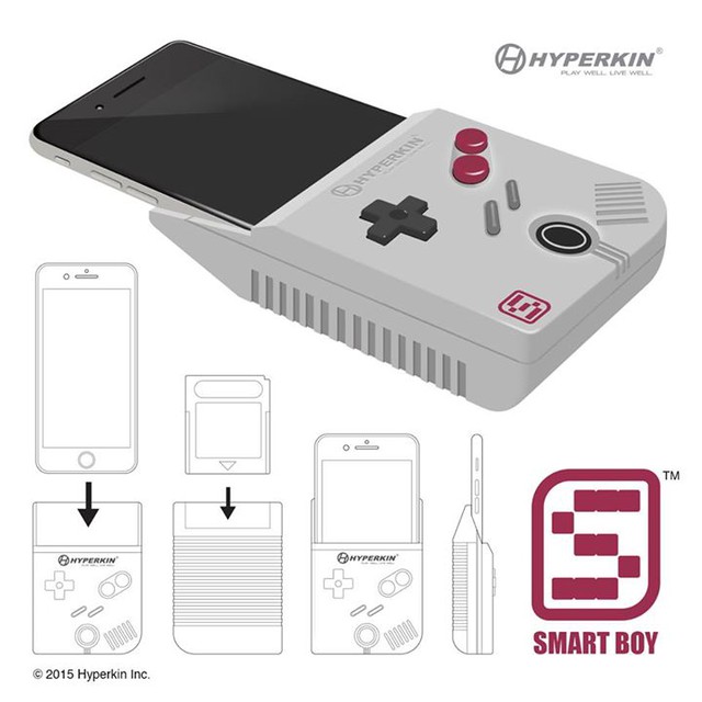 Choáng với bộ vỏ biến iPhone thành... GameBoy