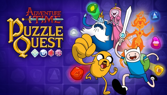 Adventure Time Puzzle Quest - Game hoạt hình chiến đấu match-3 vui nhộn