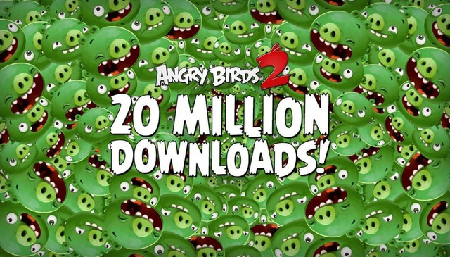 Angry Birds 2 cán mốc 20 triệu lượt tải trong tuần đầu ra mắt