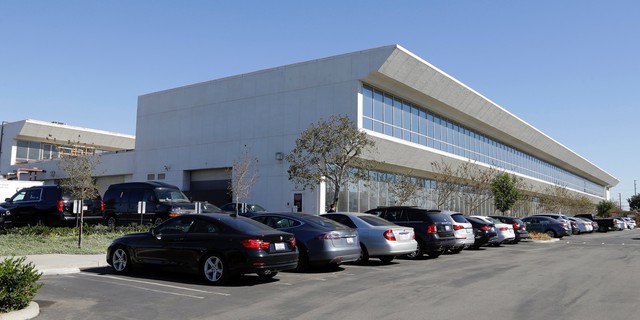 
Trụ sở của Faraday Future tại Gardena, California.
