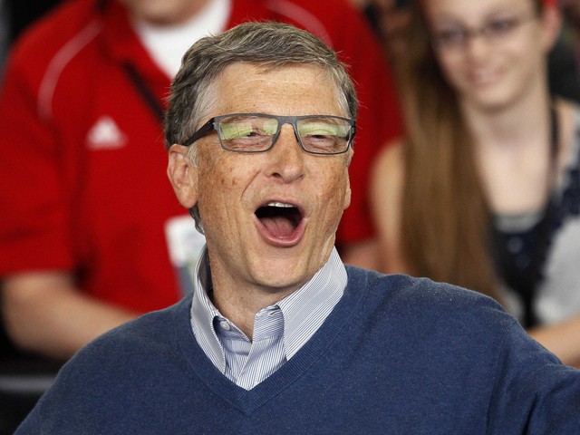 
Ch&acirc;n dung &ocirc;ng Bill Gates.
