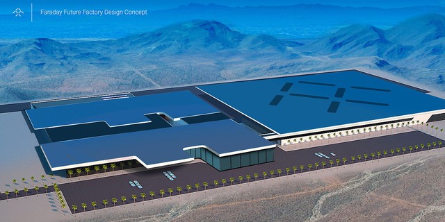  Nhà máy của Faraday Future đặt tại bang Nevada. 