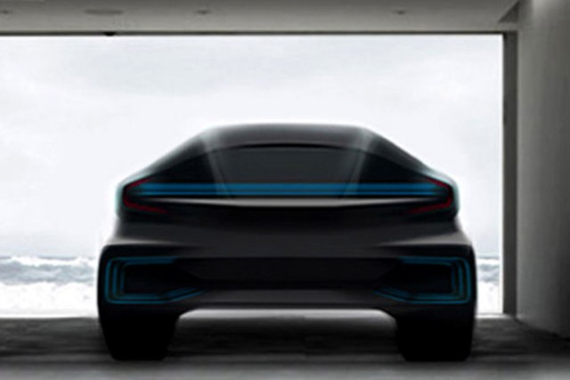  Một mẫu thiết kế xe hơi của Faraday Future 