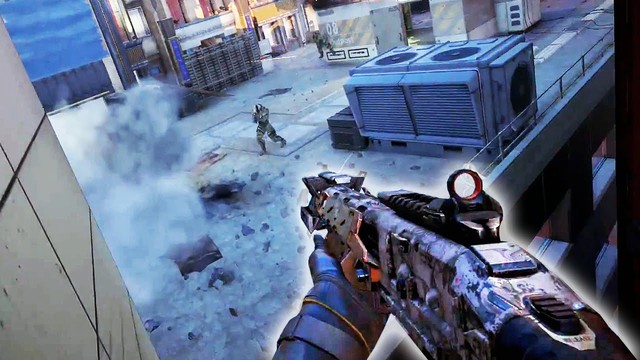 
Nhân vật Call of Duty: Black Ops 3 có thể bay nhảy trên tường y như Titanfall.
