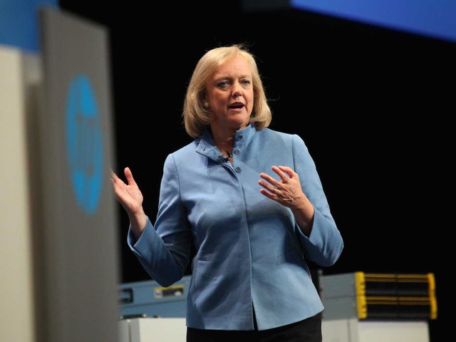  CEO Meg Whitman của Hewlett Packard Enterprise. 