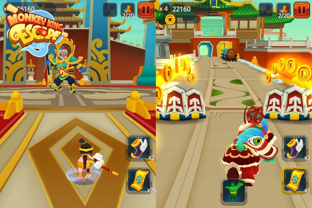 Monkey King Escape screenshot 2