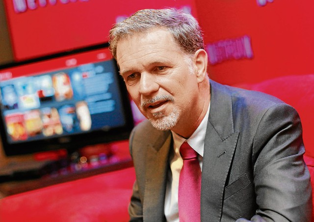  CEO Netflix, Reed Hastings. 