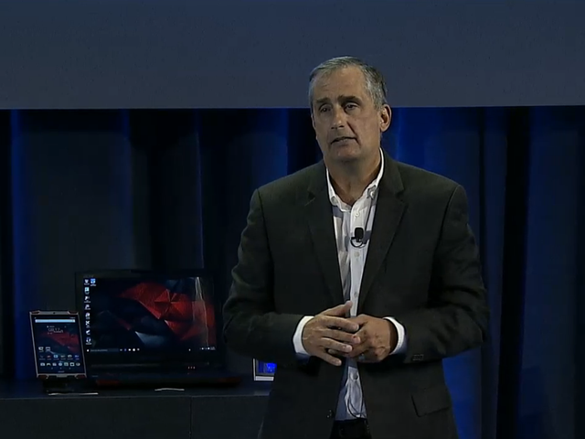  CEO Brian Krzanich của Intel. 