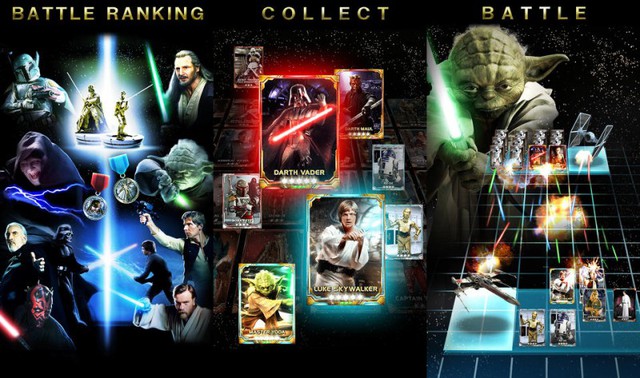 Phiên bản gốc của Star Wars Force Collection.