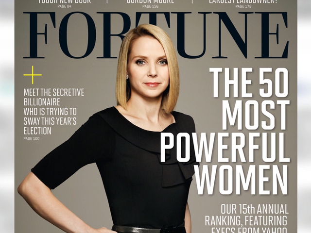  Người đàn bà quyền lực Marissa Mayer của Yahoo. 