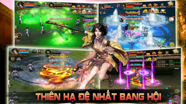 Hệ thống bang hội có chiều sâu và là điểm nhấn chính của game