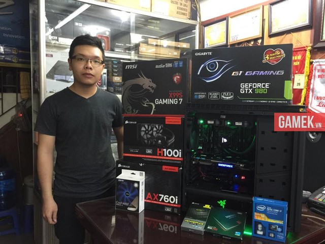 Game thủ Việt chơi trội tậu máy tính khủng 74 triệu đồng