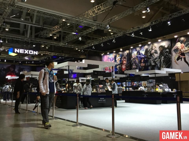 
Hãng NEXON có gian hàng khổng lồ, hoành tráng hàng đầu G-Star 2015
