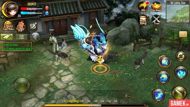 Soi Thiên Long Bát Bộ Mobile trong ngày đầu ra game thủ Việt