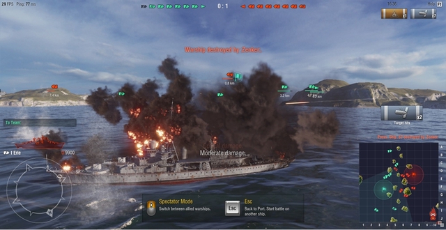 Bom tấn World of Warships mở cửa rộng rãi ngày hôm nay