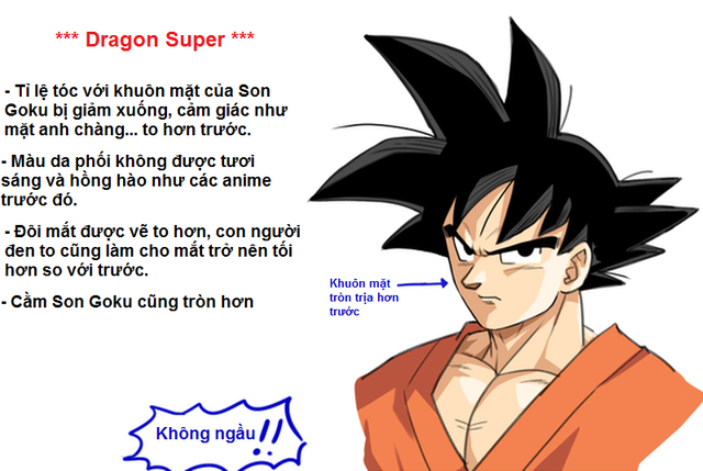 Phải chăng Son Goku trong anime mới Dragon Ball Super... xấu hơn ...