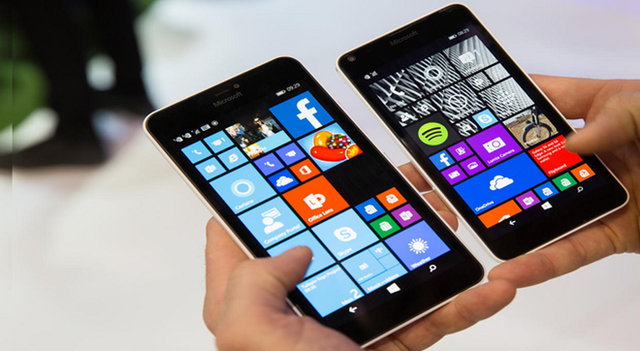 Lumia 640 và 640 XL không hỗ trợ 4G nhưng chiếc 550 sắp ra mắt sẽ sử dụng chuẩn kết nối tốc độ cao thế hệ thứ 4. Ảnh:Compareraja.