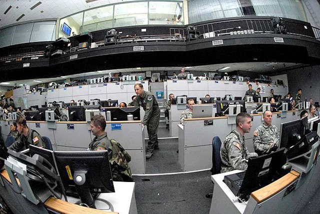  Lực lượng Cyber Command tại một trụ sở ở Mỹ. 
