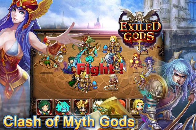 Exiled Gods - Xây dựng đội hình chiến thần vô địch