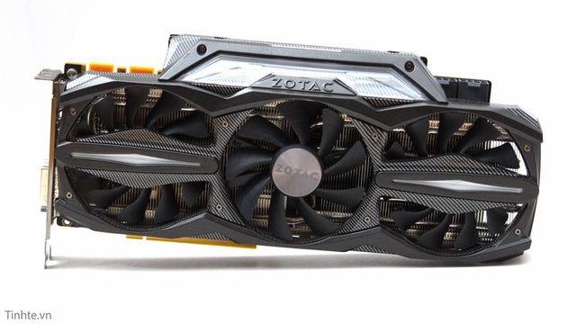 VGA Zotac GTX 980 AMP! Extreme: Thiết kế đẹp, hiệu năng cao