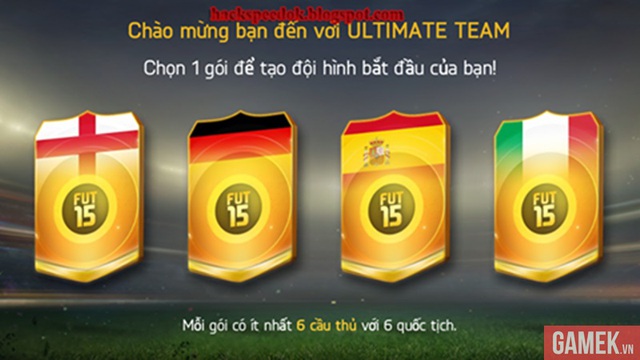 FIFA 15 Ultimate Team Việt hóa bất ngờ có mặt tuyển U23 Việt Nam