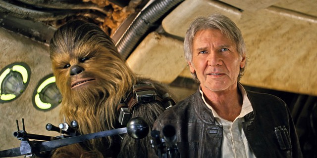 
Harrison Ford với vai diễn huyền thoại Han Solo.
