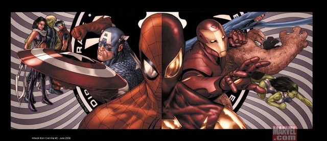 Phiên bản truyện tranh thì Spider-Man sẽ là &quot;người hòa giải&quot;