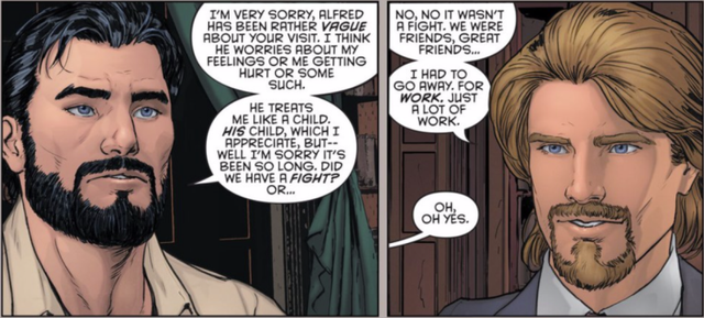 
Cuộc hội ngộ bất ngờ giữa Batman (đang mất trí nhớ) và Dick Grayson (Nightwing)
