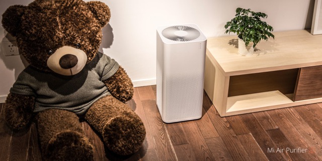  Mi Air Purifier 2 có thể đặt gọn gàng như thế này. 