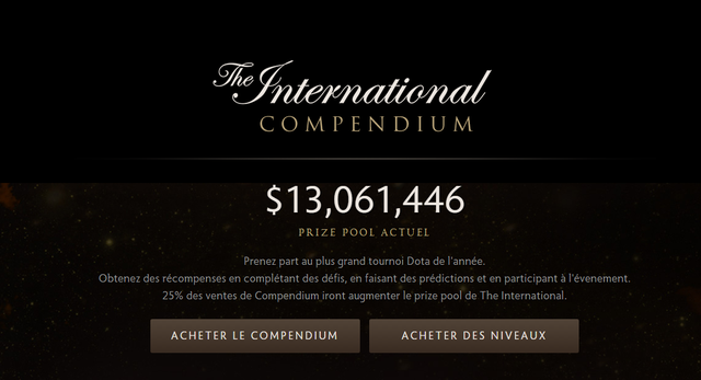 DOTA 2 The International 5 vượt mốc 13 triệu USD tiền thưởng, điều mà có lẽ Liên Minh Huyền Thoại không bao giờ đạt được.
