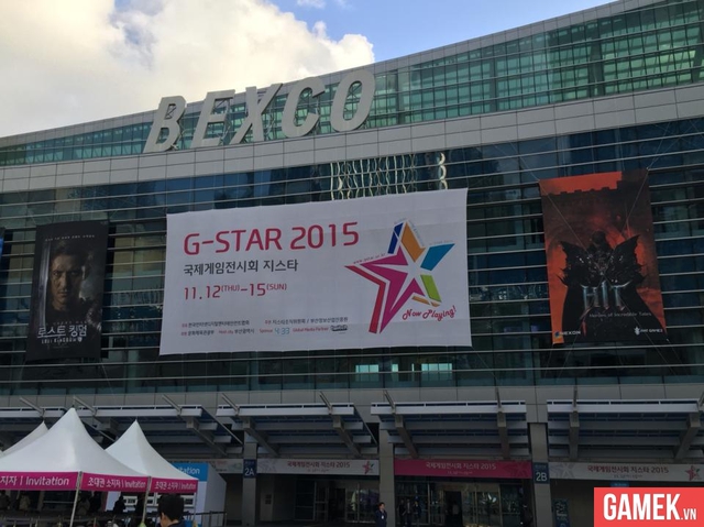 
G-Star 2015 diễn ra trong khoảng thời gian 4 ngày từ 12/11 - 15/11
