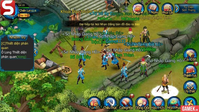 Soi Thiên Long Truyền Kỳ Mobile trong ngày đầu ra mắt game thủ Việt