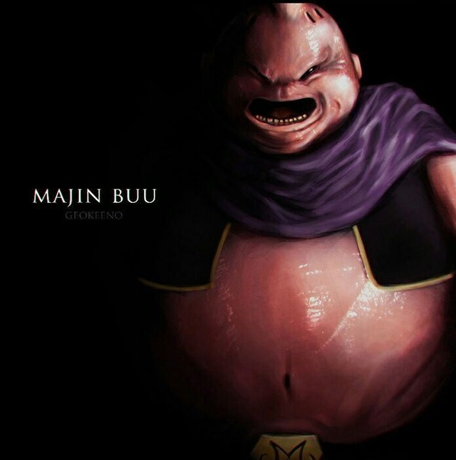 Majin Buu - Bư Béo với cái bụng phệ khổng lồ của mình