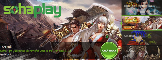
Nhiều WebGame và GameClient đồ họa đẹp, dung lượng gọn nhẹ đang có mặt trên cổng SohaPlay.vn
