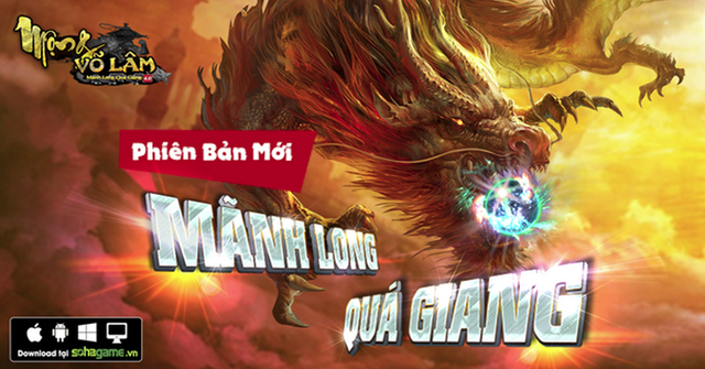 
Phiên bản Big Update 4.0 - Mãnh Long Quá Giang mới đây lại là một thành công đột phá mới của game Việt Mộng Võ Lâm.
