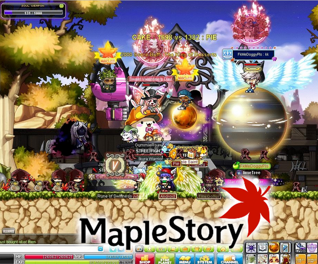 
Maple Story - Tựa game khai sinh nên khái niệm game mạng xã hội giải trí tại Hàn Quốc.
