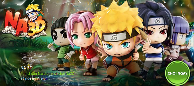 Nội dung & lối chơi của Na 3D (Naruto 3D) luôn luôn phù hợp với bạn, cho dù bạn là fan hay chưa từng biết đến bộ Manga huyền thoại Naruto!