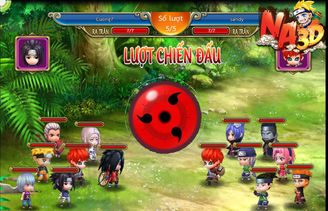 Nhãn thuật – Điểm mạnh của những Ninja thuộc gia tộc Uchiha trong bối cảnh Na 3D (Naruto 3D)