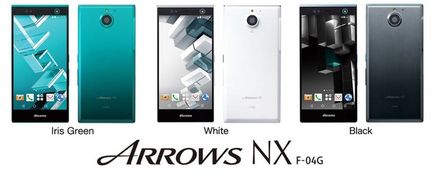 Fujitsu ARROWS NX F-04G: smartphone đầu tiên tích hợp công nghệ quét mống mắt