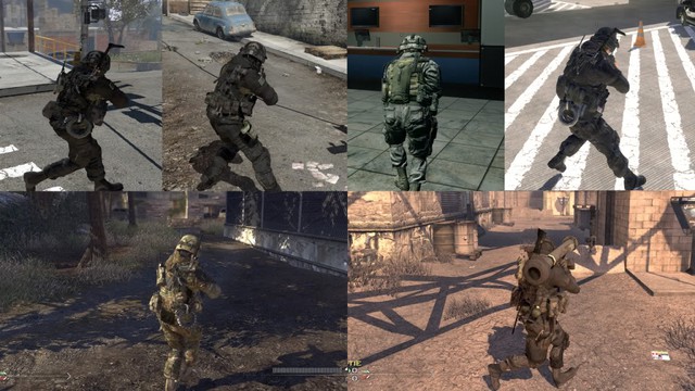 
Một bản mod góc nhìn người thứ ba trong Call of Duty: Modern Warfare.
