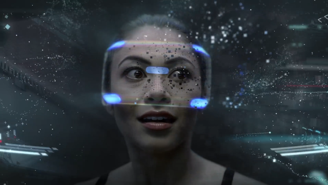  Hình ảnh từ đoạn video quảng cáo Sony PlayStation VR. 