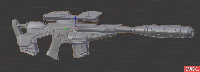 
Mô hình in 3D của cây súng
