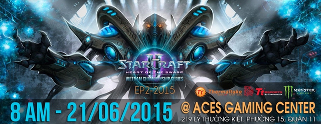 Giải đấu Starcraft II Vietnam Championship Series ep2-2015.