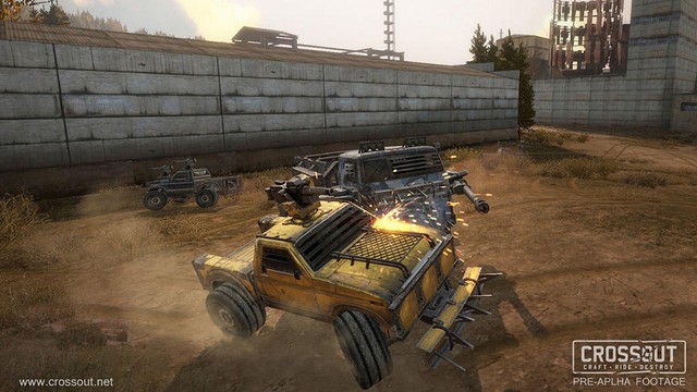 Crossout - Game đua xe bắn súng đỉnh tung gameplay đầu tiên