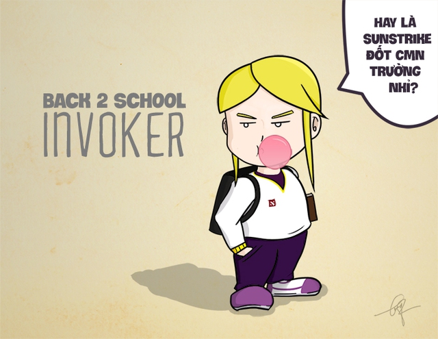 
Invoker phiên bản học sinh cá biệt
