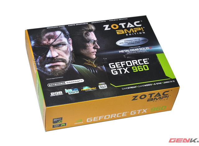 ZOTAC GeForce GTX 960 AMP METAL GEAR SOLID V 