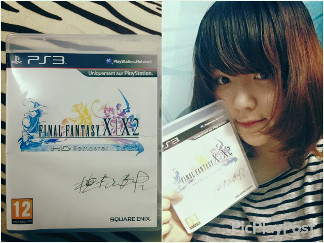 Huyền đang sở hữu một bản Final Fantasy X-2 (FFX-X2) hiếm có với nét chữ ký tay từ chính ông Nobuo Uematsu – cha đẻ khai sinh nhạc phẩm cho dòng game Final Fantasy.
