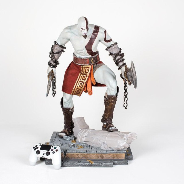 
Mẫu mô hình chiến thần Kratos mới được Sony giới thiệu.
