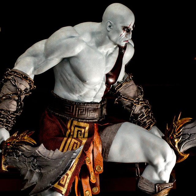 
Mẫu mô hình Kratos mới được tung ra nhân dịp kỉ niệm 10 năm God of War.

